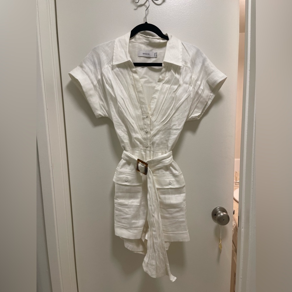Misha Linen Romper